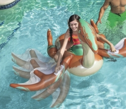 large 41105  SWIMMING FLOAT BESTWAY PREHISTORIC RIDER DINOSAURUS JUNIOR balidiveshop 5